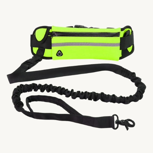 Freihändige Hundeleine inkl. Handytasche und Flaschenhalter