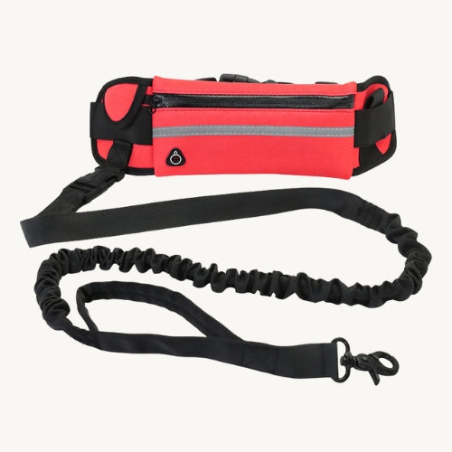 Freihändige Hundeleine inkl. Handytasche und Flaschenhalter