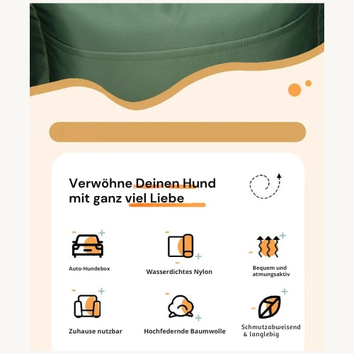 Bequemer Autositz - Wasserdicht