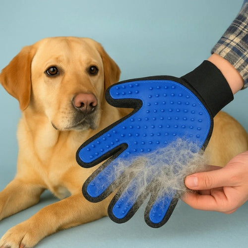 Silikon Pflegehandschuh - Fellbürste