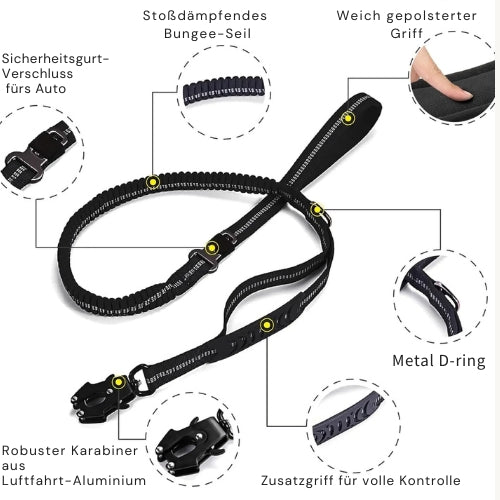 Funktionale und robuste Taktik-Bungee-Leine